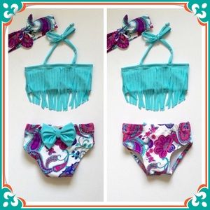👙NWT👙Three Piece Tankini Bikini Swimsuit 👙